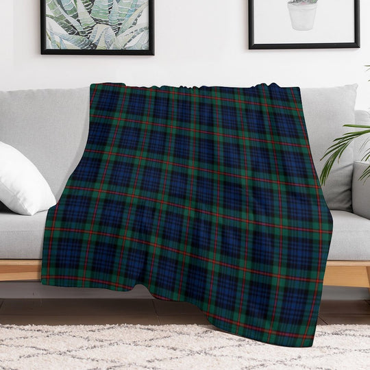 Clan MacKinlay Tartan Premium Throw Blanket