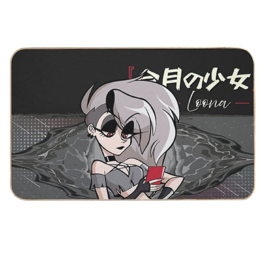 Loona Human Skyness  Helluva Boss  High-Traffic Bath Mat