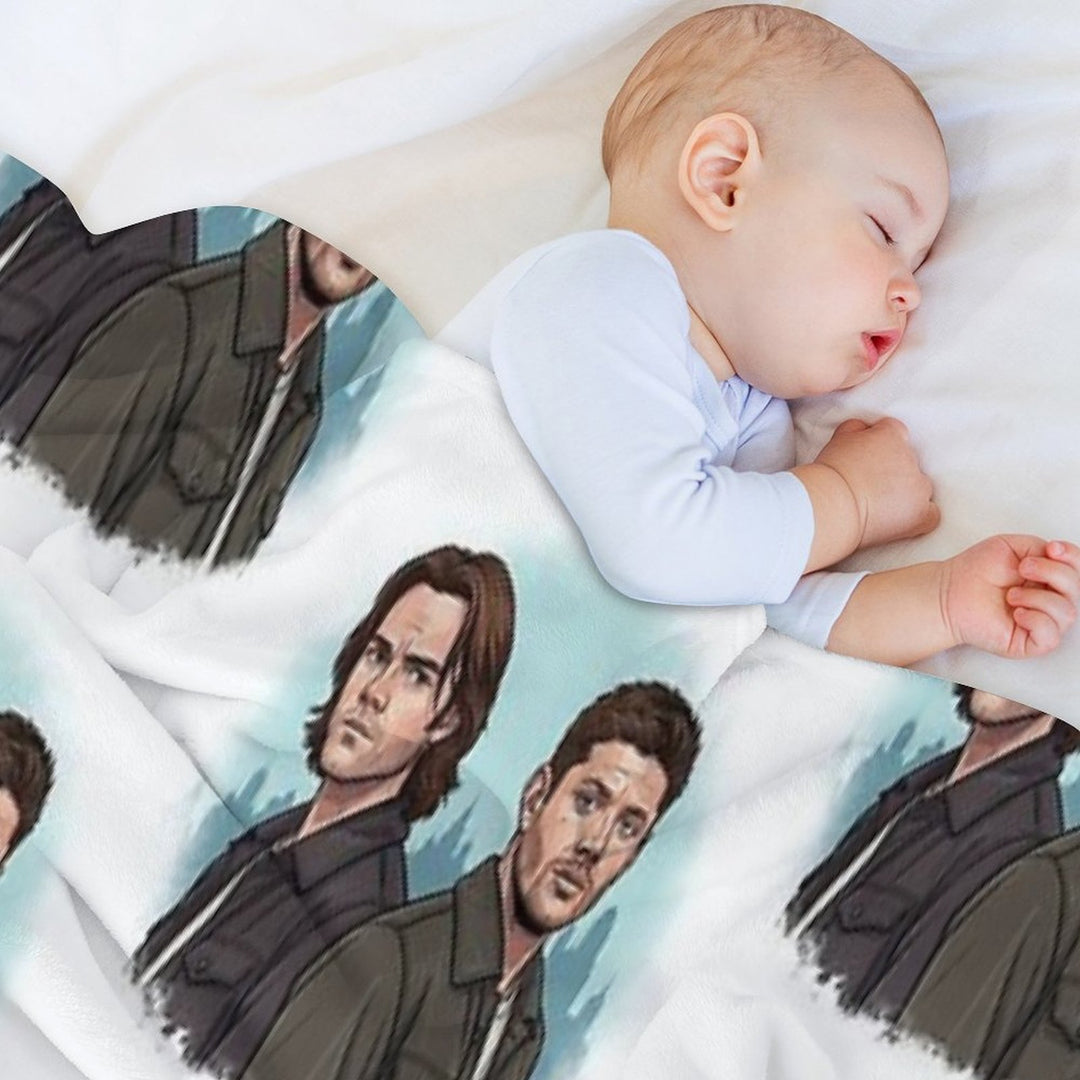 Supernatural - Brothers Sustainable Throw Blanket