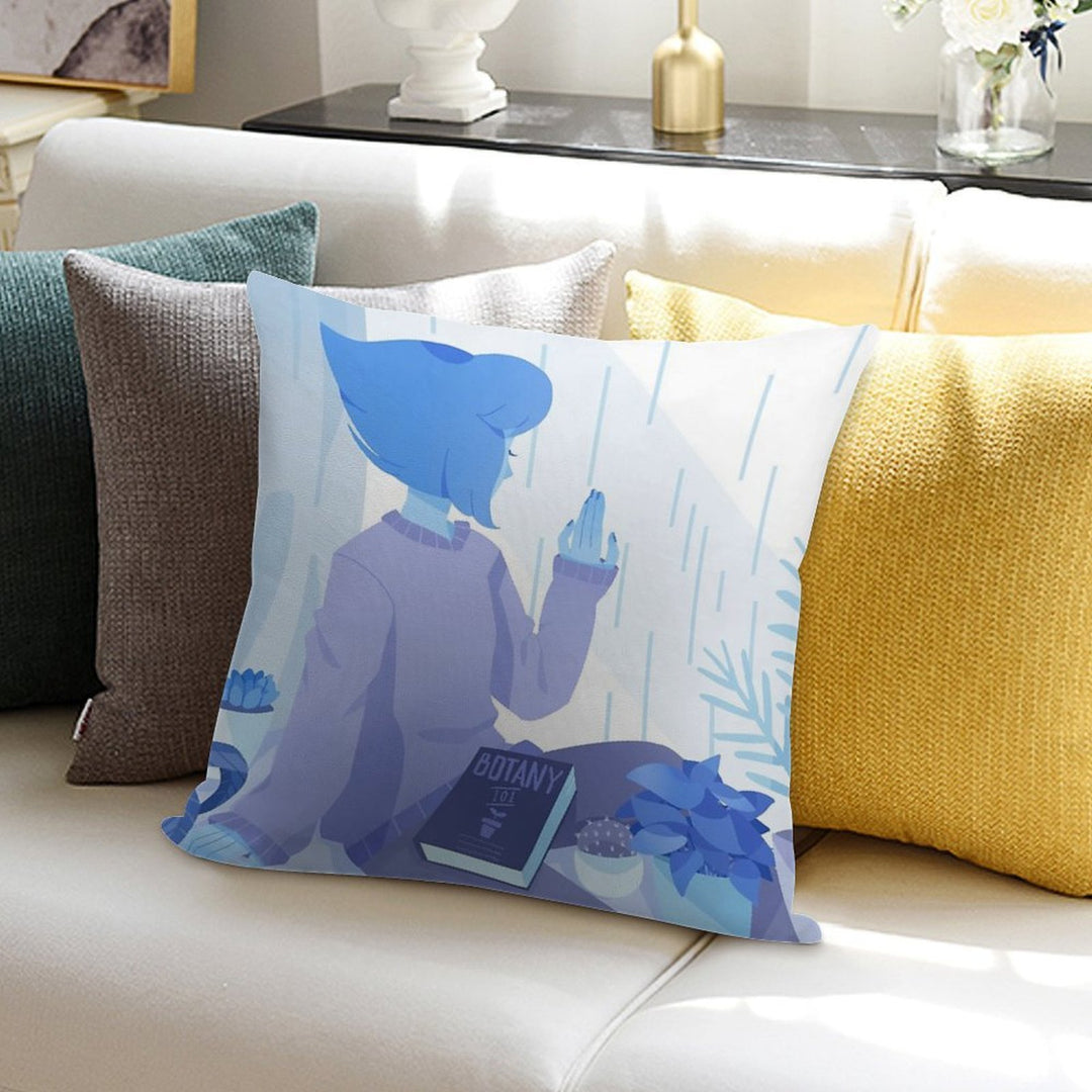 Rainy Days Soft Home Decor Throw Pillow