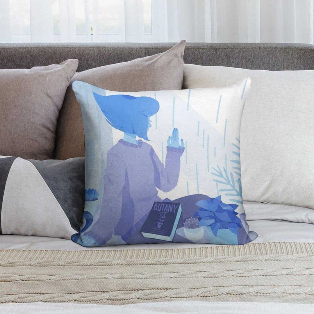 Rainy Days Soft Home Decor Throw Pillow