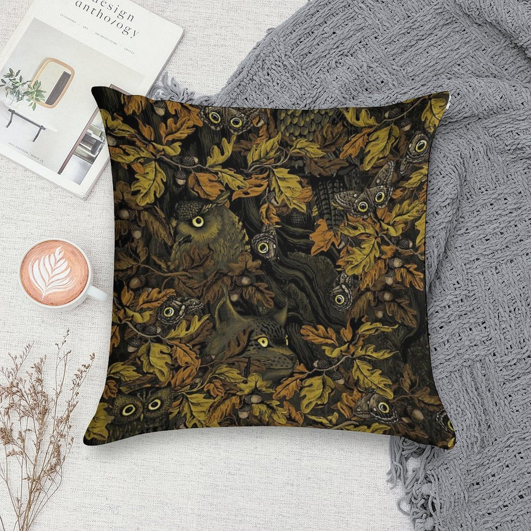 Fit In (burnt Sienna) Soft Hidden Zipper Throw Pillow