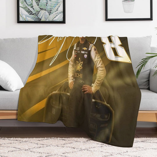 Kyle Busch Versatility Throw Blanket