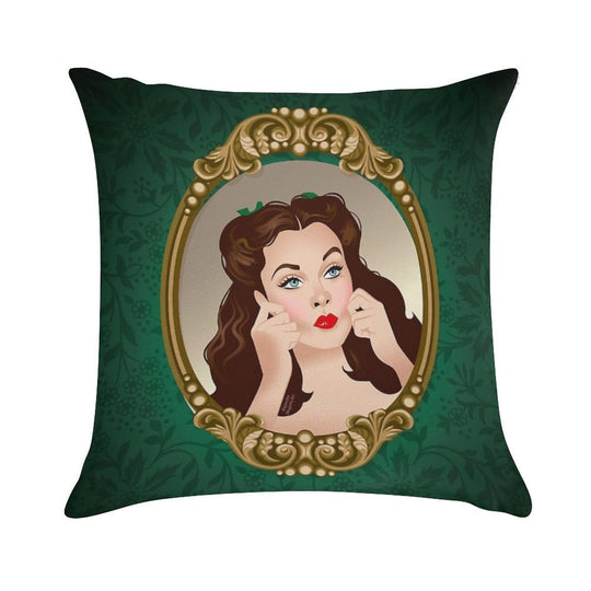 Scarlett Mirror Soft Durable Construction Throw Pillow