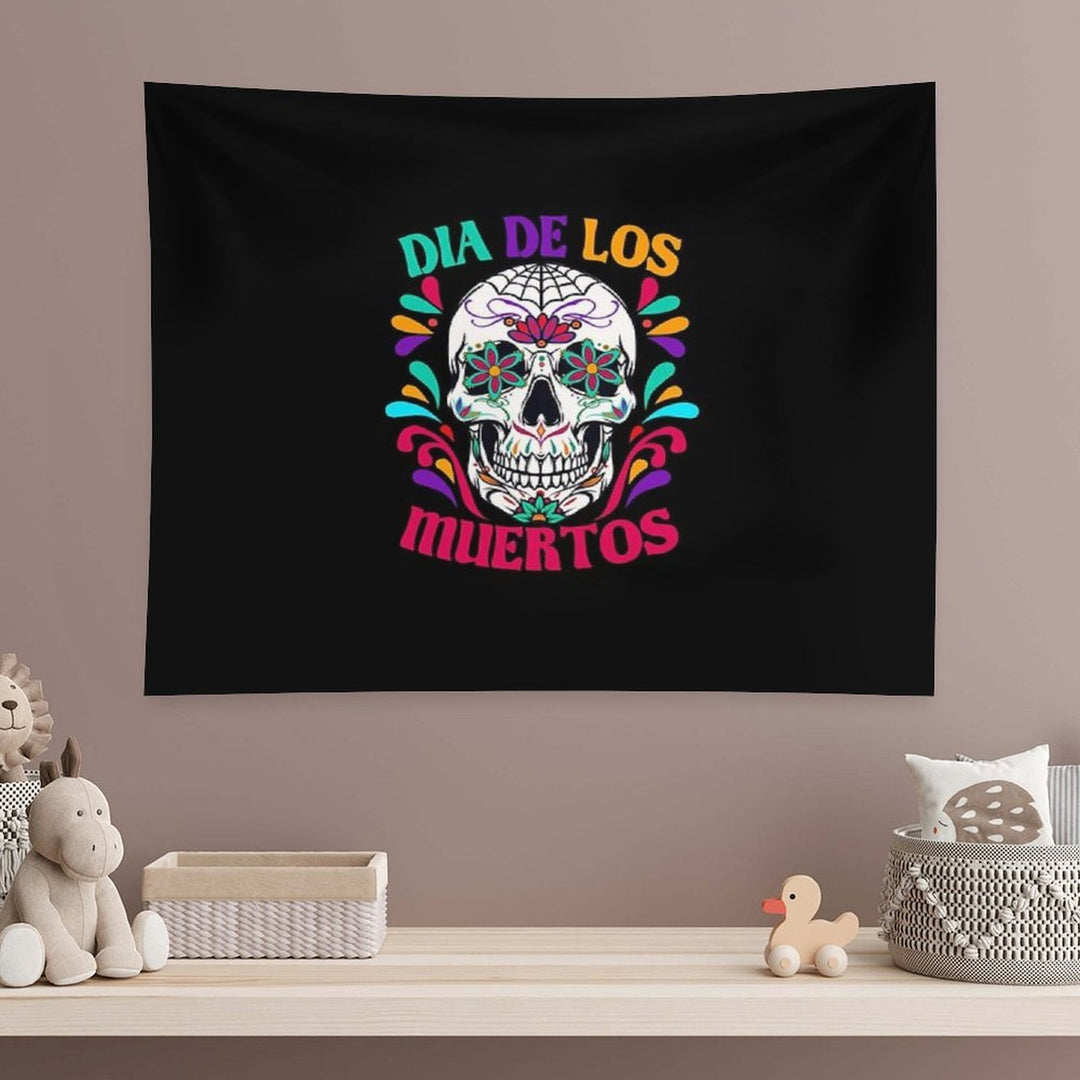 Dia De Los Muertos Tapestry