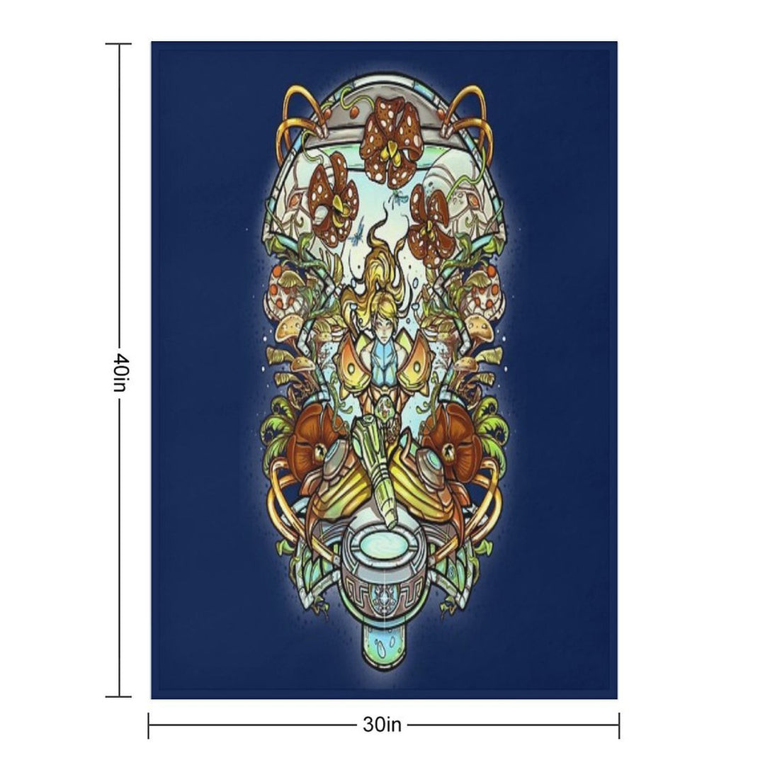 Maternal Instinct Eco-conscious Throw Blanket