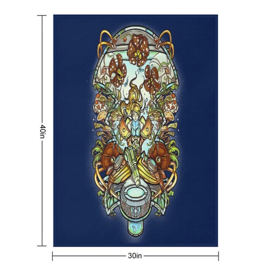 Maternal Instinct Eco-conscious Throw Blanket