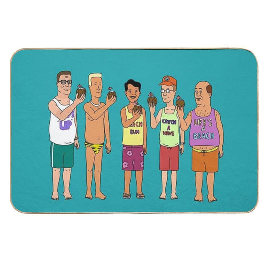 King of The Hill Pool  Non-Slip Bath Mat