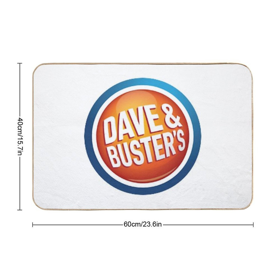 Dave & Buster's Logo Durable Bath Mat