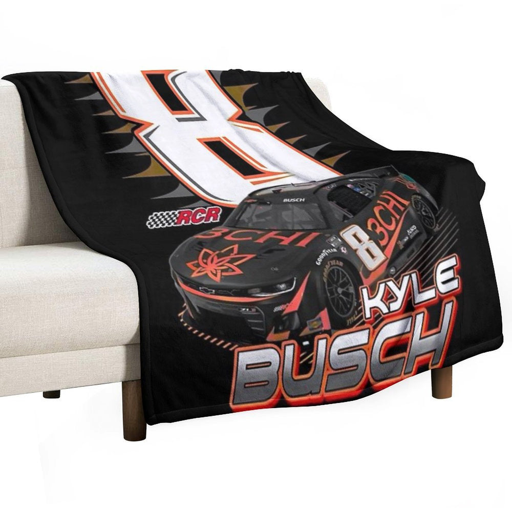 Kyle Busch Premium Throw Blanket