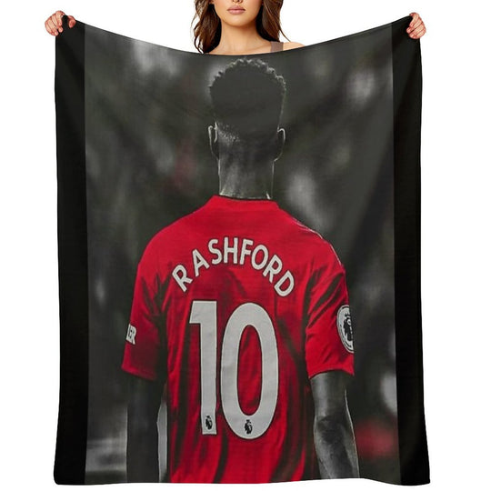 Marcus Rashford Anti-pilling Throw Blanket