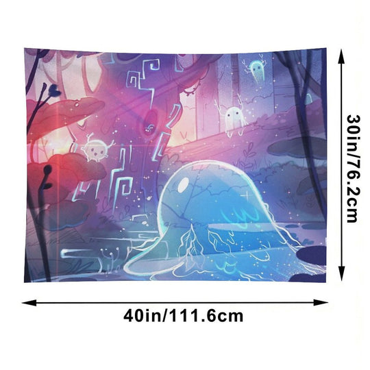 The Silence of Dawn Tapestry