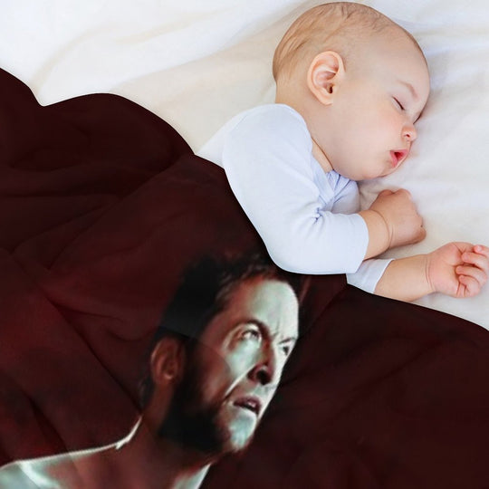 Hugh Jackman All-season Throw Blanket
