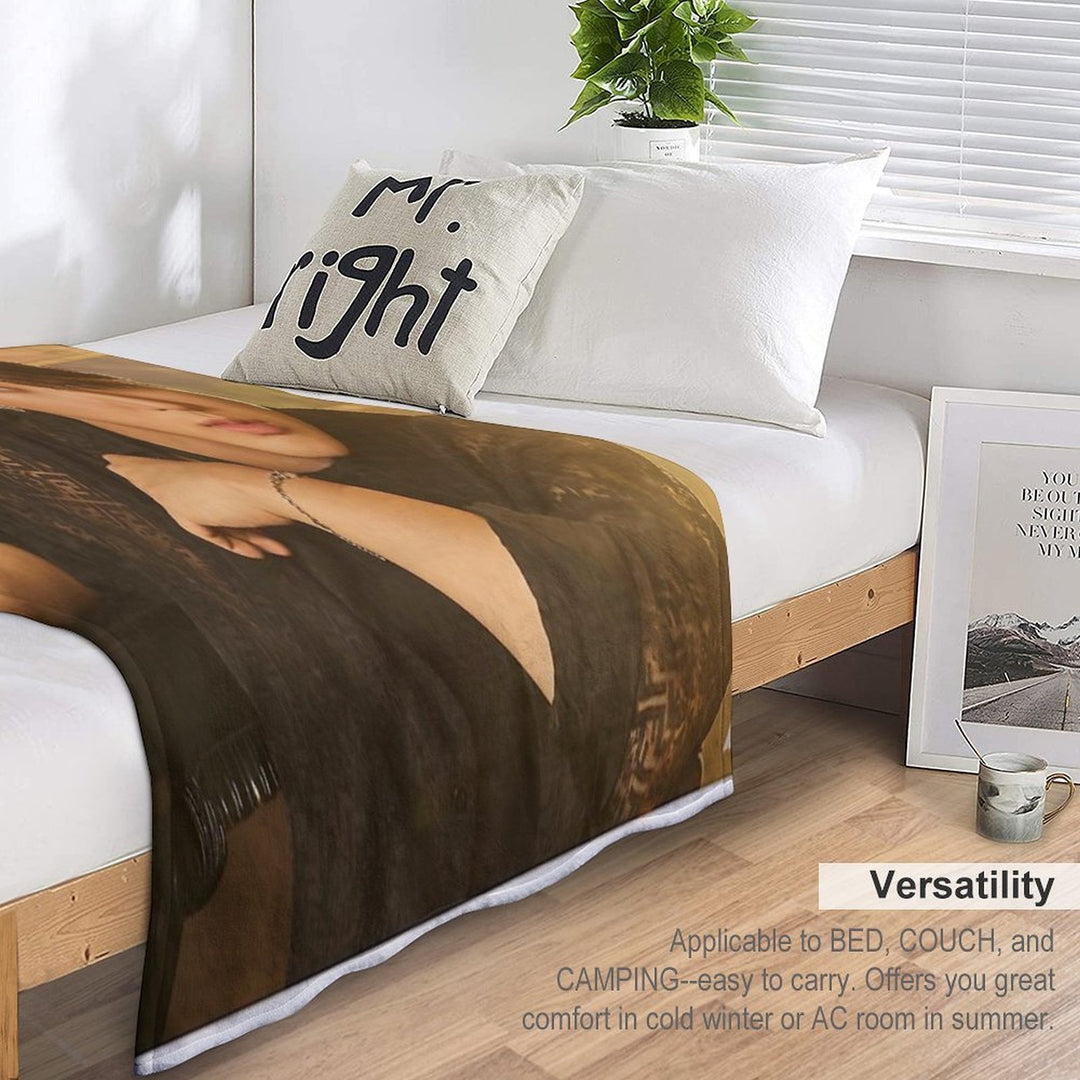 STRAY KIDS CHANGBIN Eco-conscious Throw Blanket