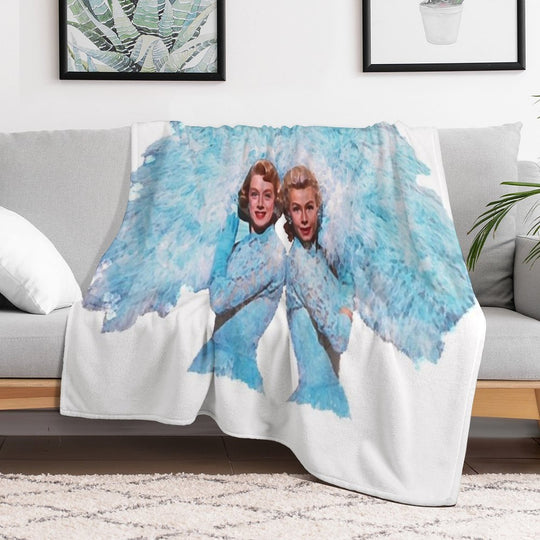 Sisters - Watercolor Premium Throw Blanket