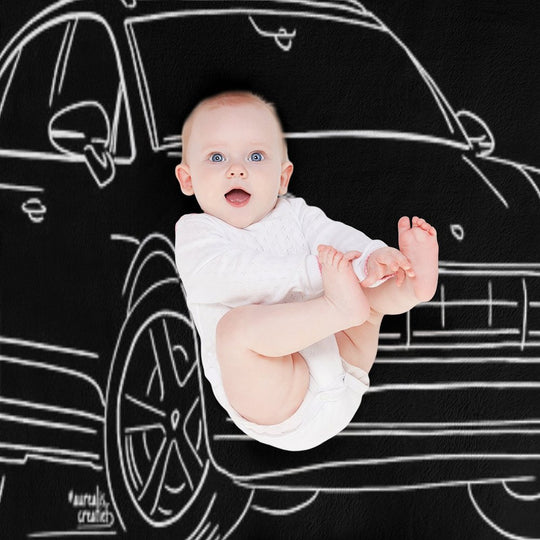 Porsche Macan GTS All-season Throw Blanket