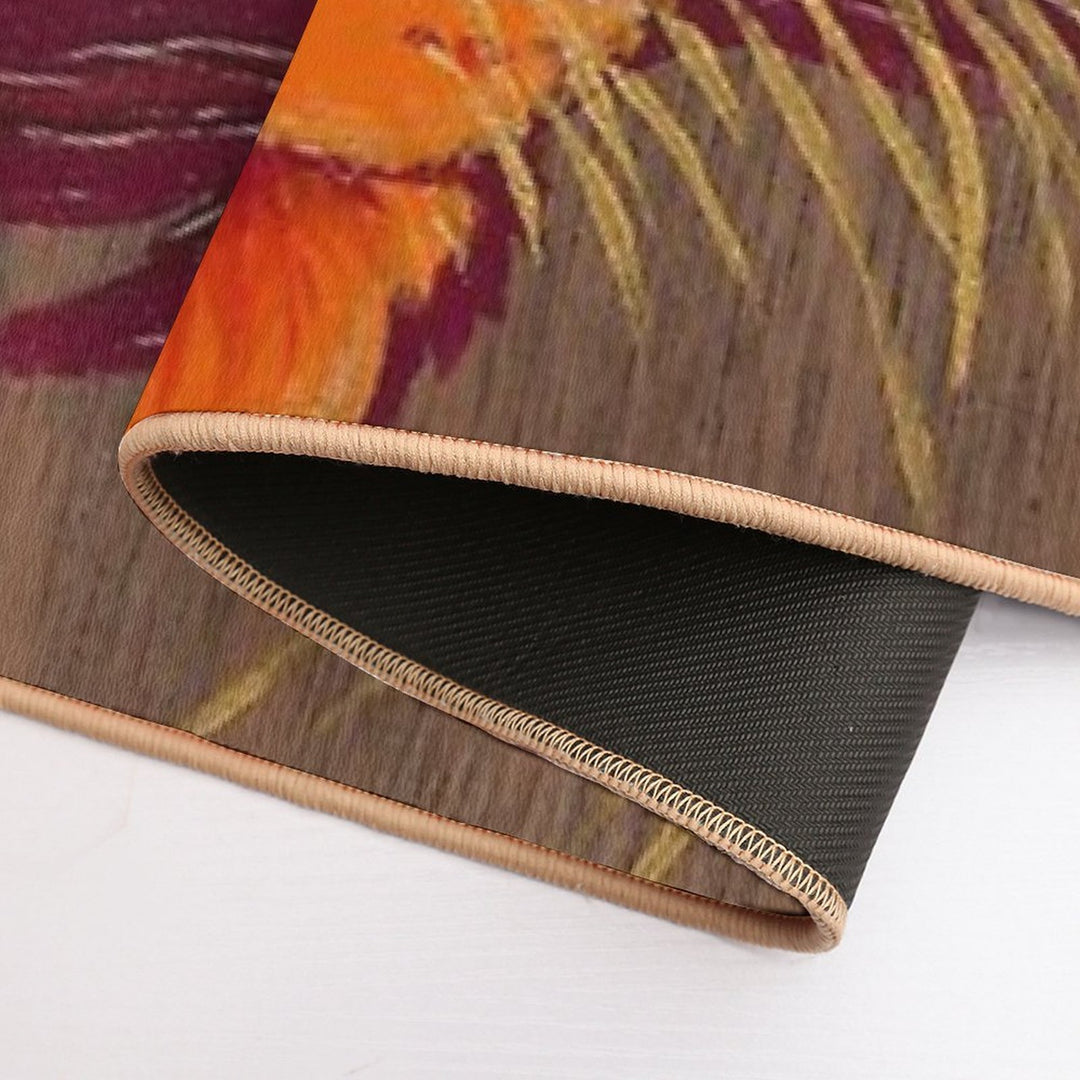 Fire Tiger  Non-Slip Bath Mat