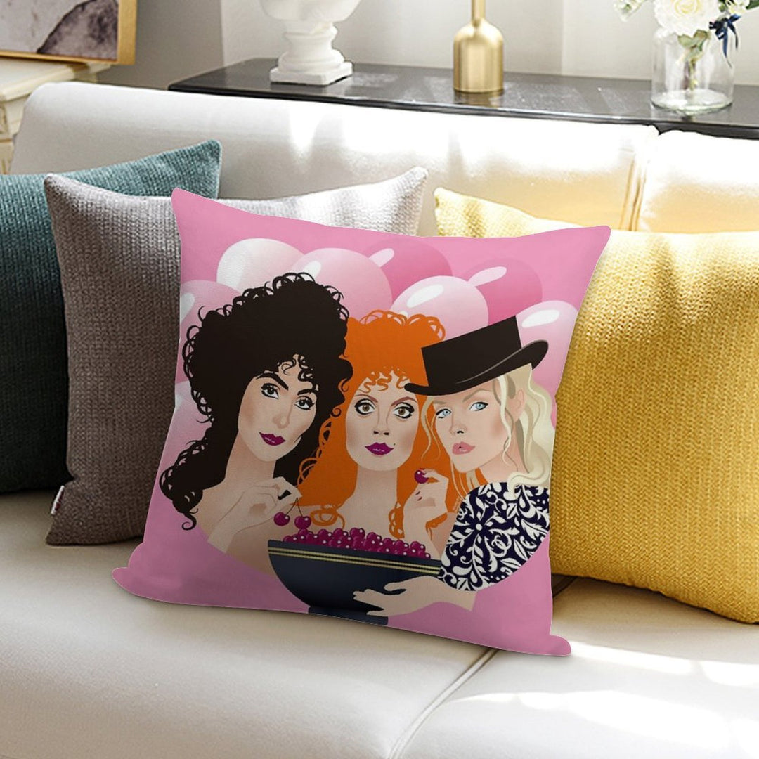 Cherries Soft Easy Maintenance Throw Pillow