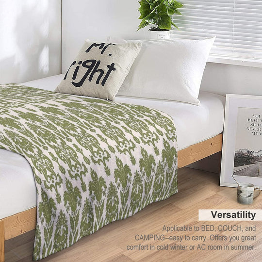 Another Sound of Music Von Trapp Curtain Pattern Multi-functional Throw Blanket