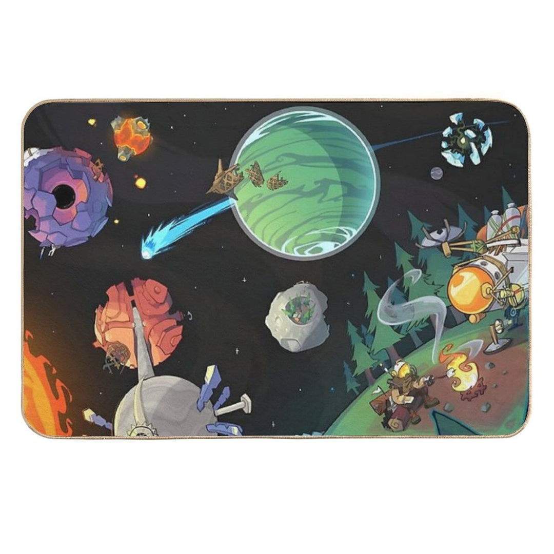 Outer Wilds - Animated Space Durable Bath Mat