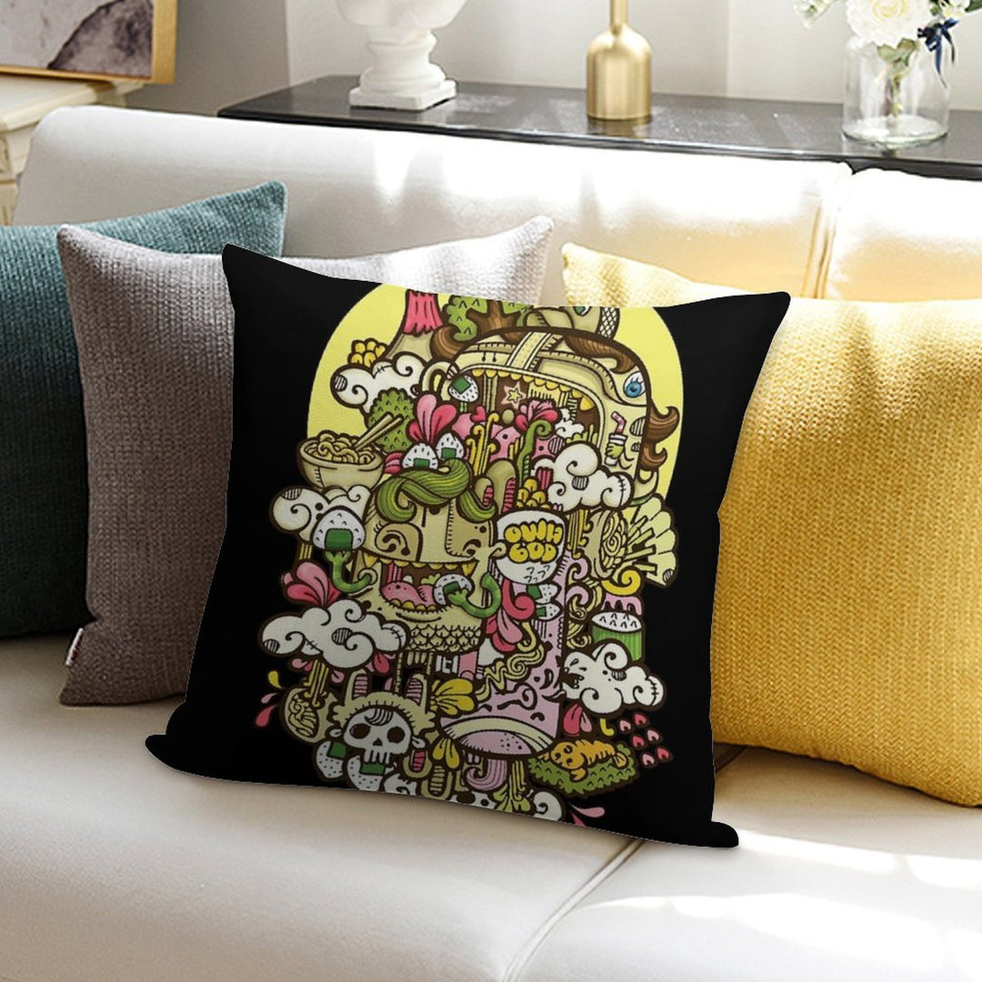 Midnight Hunger Soft Style Accent Throw Pillow