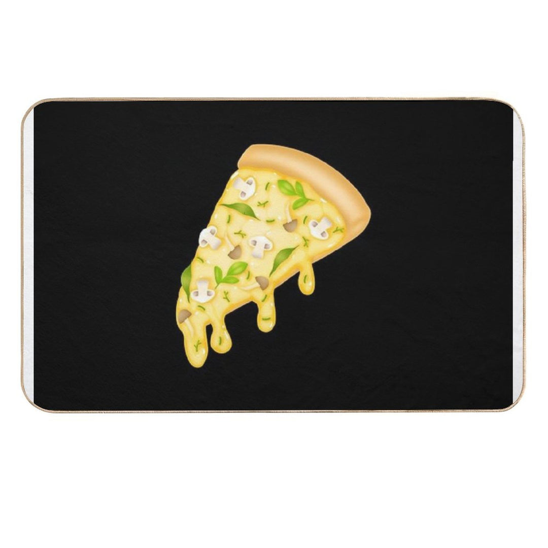 Pizza  Pet-Safe Bath Mat
