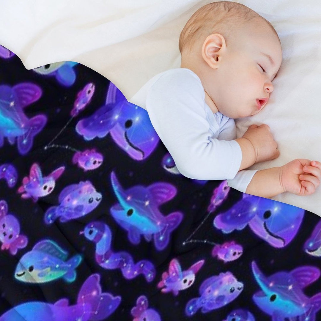 Ocean Constellations Premium Throw Blanket