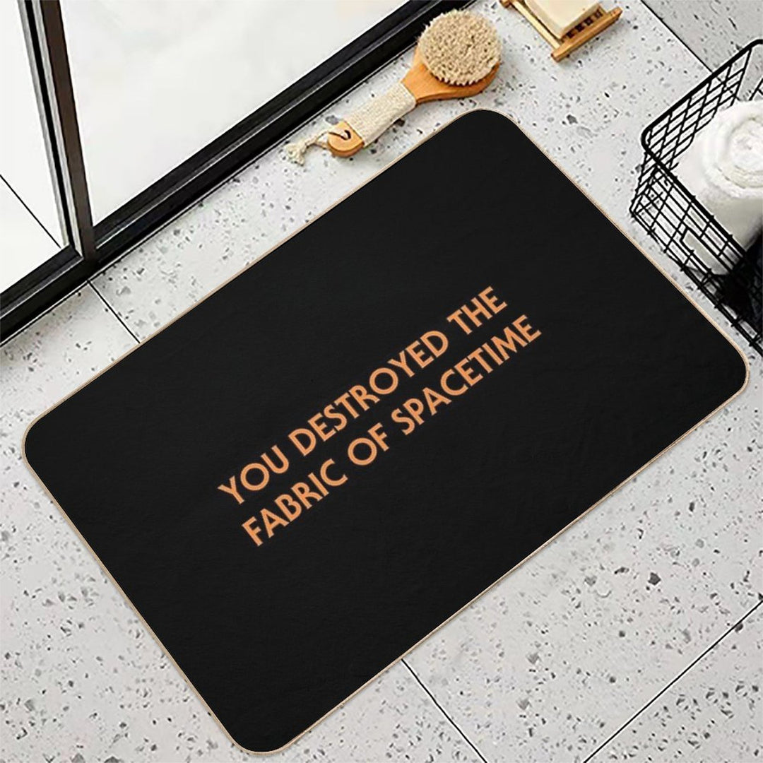 Outer Wilds Breaking Spacetime Ending  Eco-Friendly Bath Mat