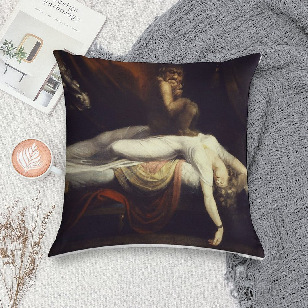 Henry Fuseli - The Nightmare1781 Soft Warmth Comfort Throw Pillow