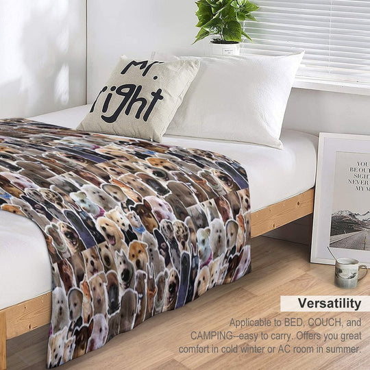 Sticker Stack 15 Compact Throw Blanket