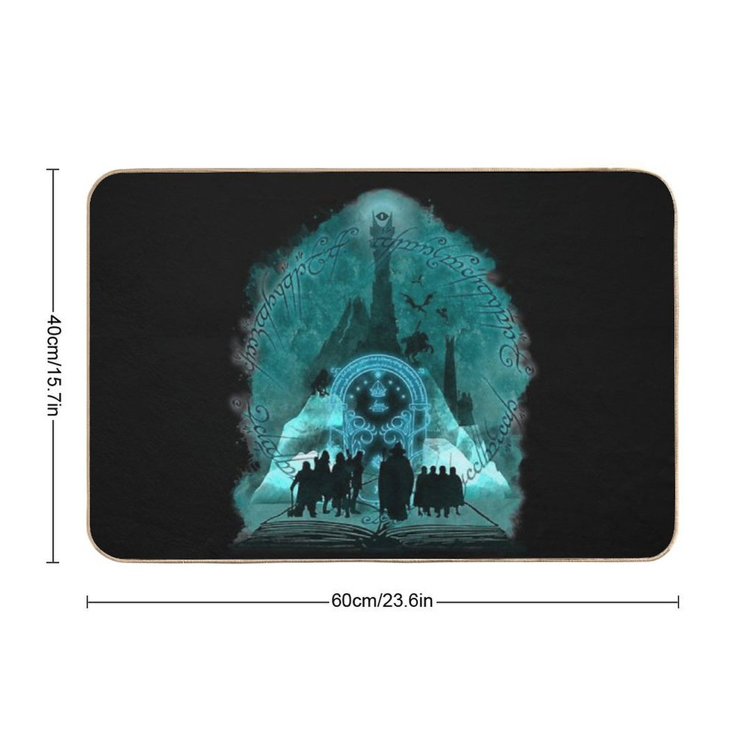 The Fellowship of The Ring  Pet-Safe Bath Mat
