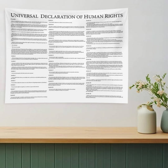 Universal Declaration of Human Rights Tapestry