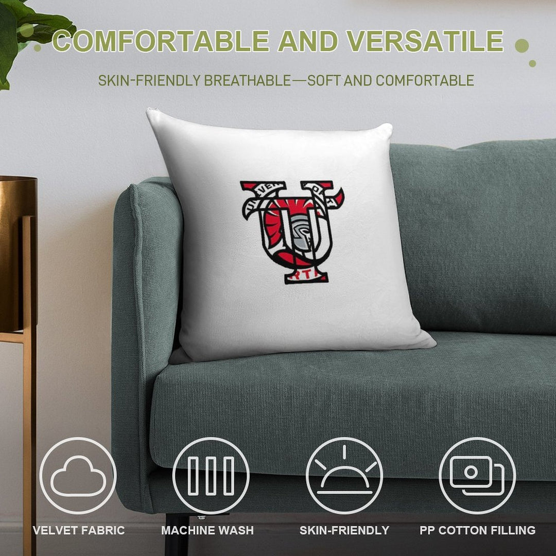 Spartans Soft Decorative Cover Throw Pillow