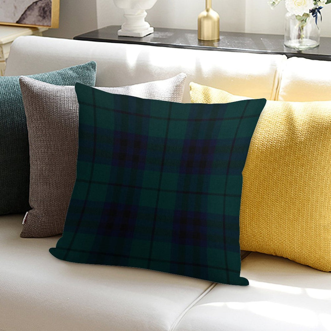 Keith Scottish Tartan Soft Shrink-Resistant Throw Pillow