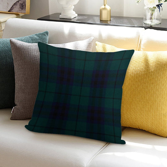Keith Scottish Tartan Soft Shrink-Resistant Throw Pillow