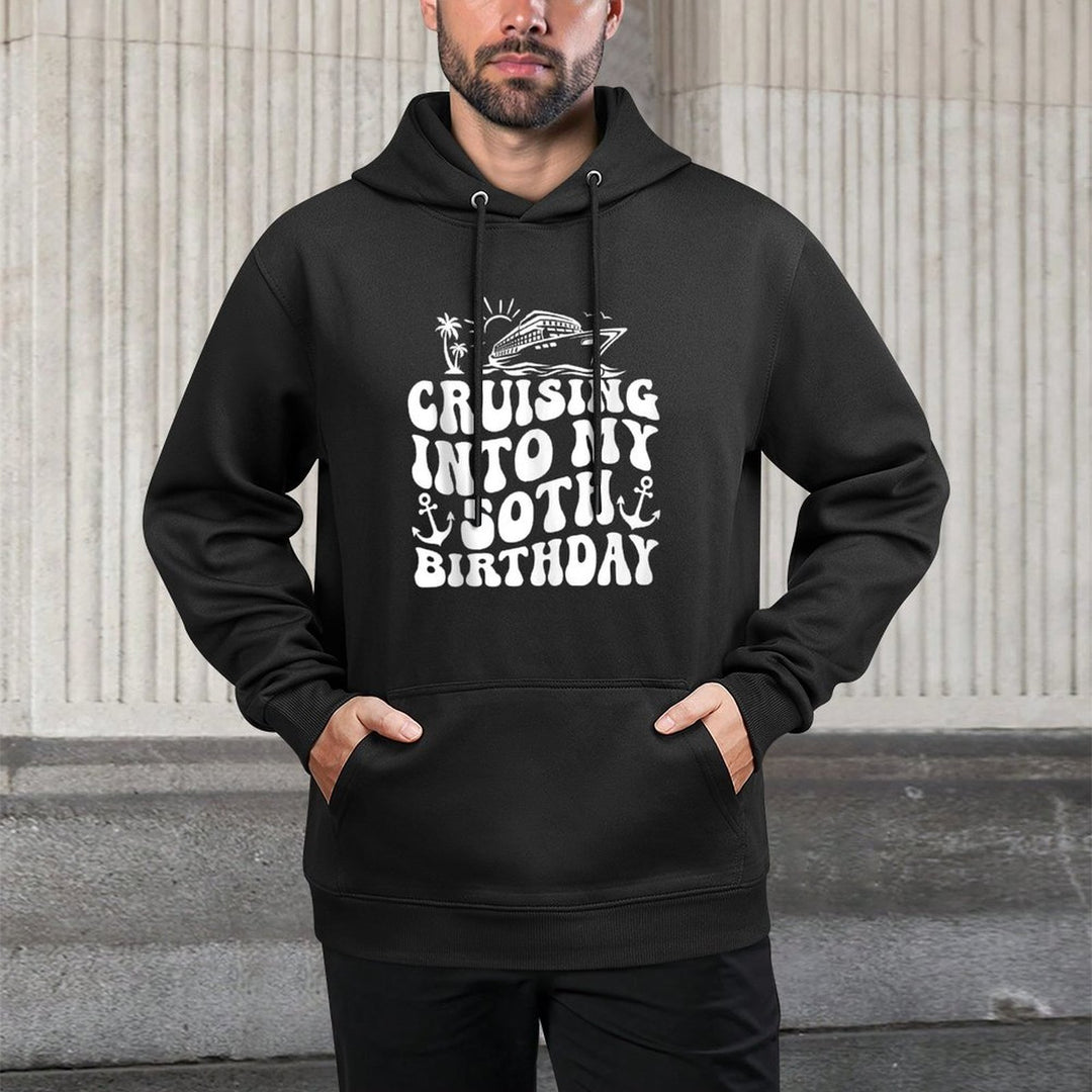 Cruising Into My 50th Birthday Family Cruise 50th Birthday Casual Wear Hoodie