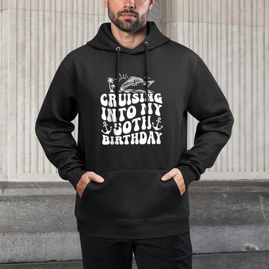Cruising Into My 50th Birthday Family Cruise 50th Birthday Casual Wear Hoodie