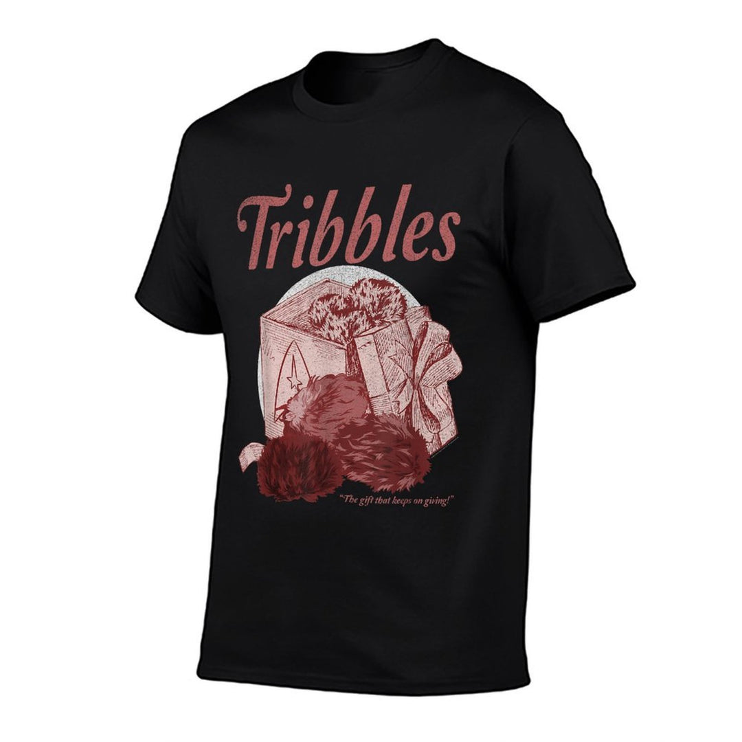 Star Trek Original Series Tribbles Christmas Graphic  Easy-care T-Shirt