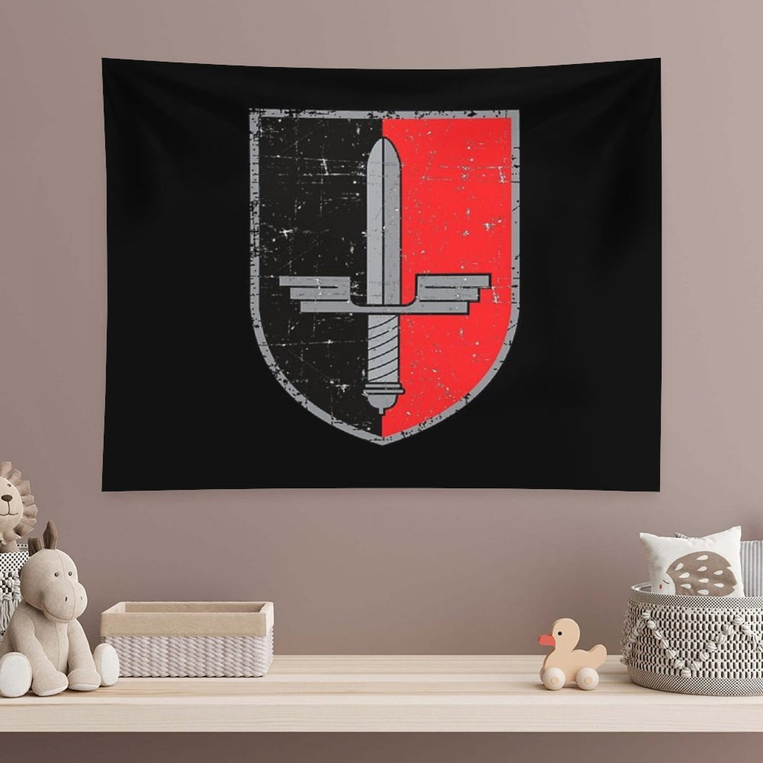 Luftwaffe - JG 52 Jagdgeschwader 52 - Grunge Style Tapestry