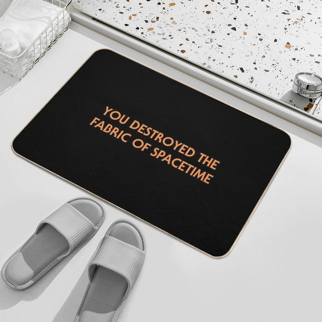 Outer Wilds Breaking Spacetime Ending  Eco-Friendly Bath Mat