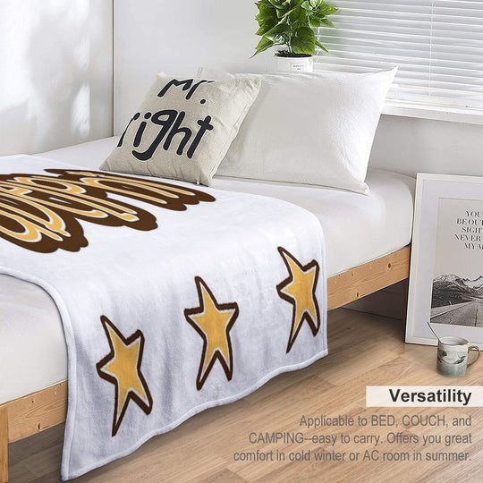 Adelphi University Travel-friendly Throw Blanket