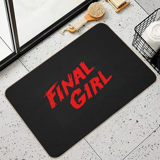 Final Girl Wines Logo  Repositionable Bath Mat