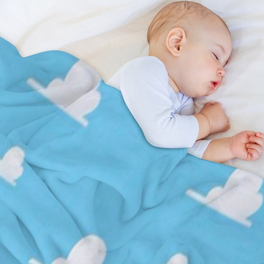 Clouds Andy's Room Lightweight Throw Blanket