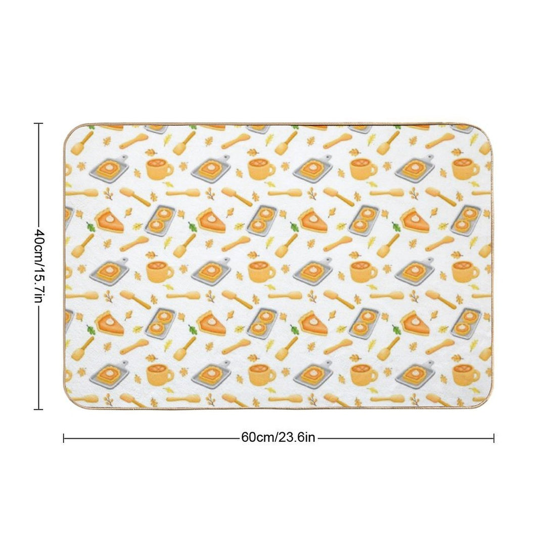 Thanksgiving Day  Repositionable Bath Mat
