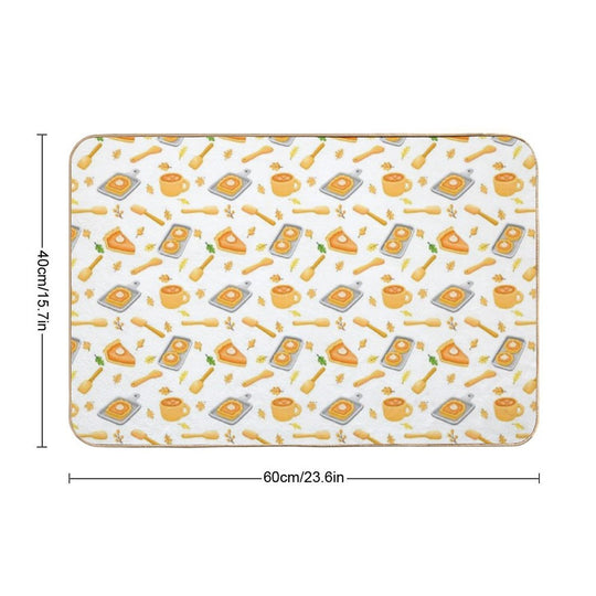 Thanksgiving Day  Repositionable Bath Mat