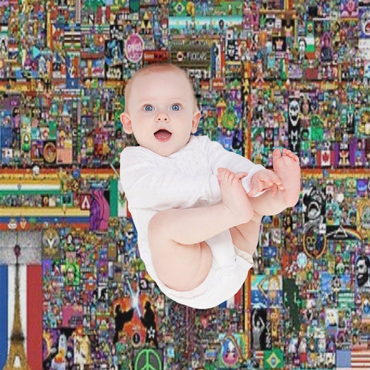 Rplace - Reddit Digital Art - 2022 Classic T-Shirt Anti-pilling Throw Blanket