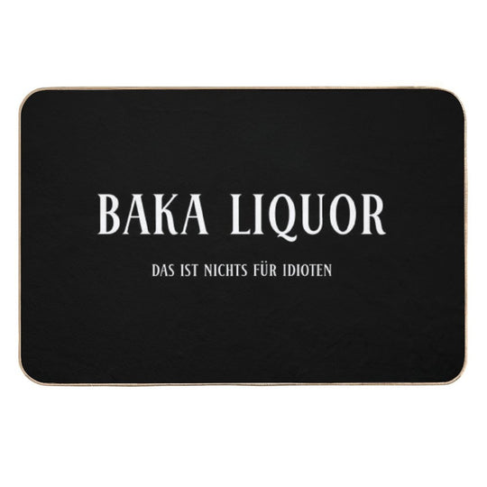 BAKA LIQUOR ~Das Ist Nichts Für Idioten~  Repositionable Bath Mat