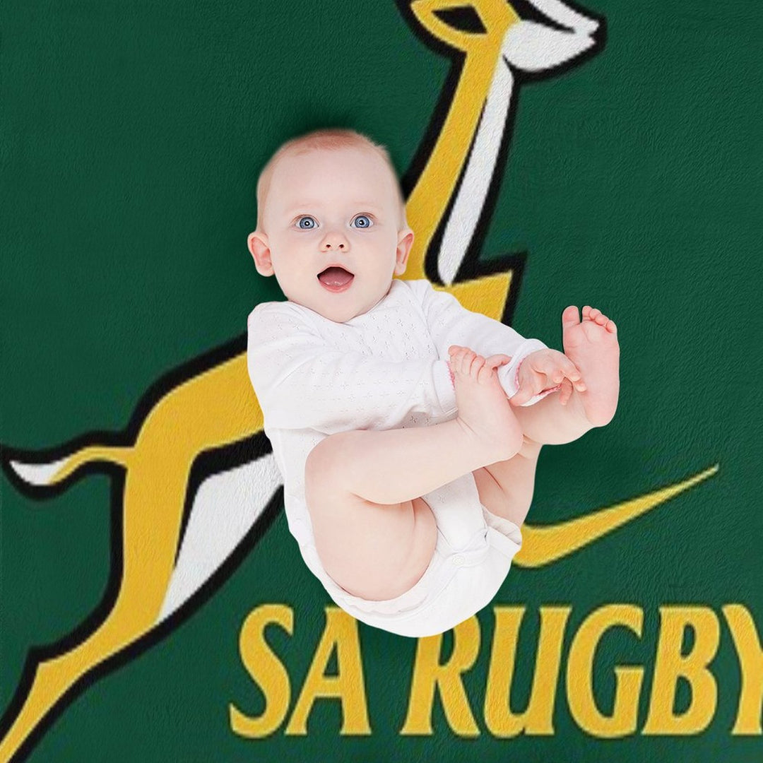 Springbok Rugby - Springboks Shrink-resistant Throw Blanket