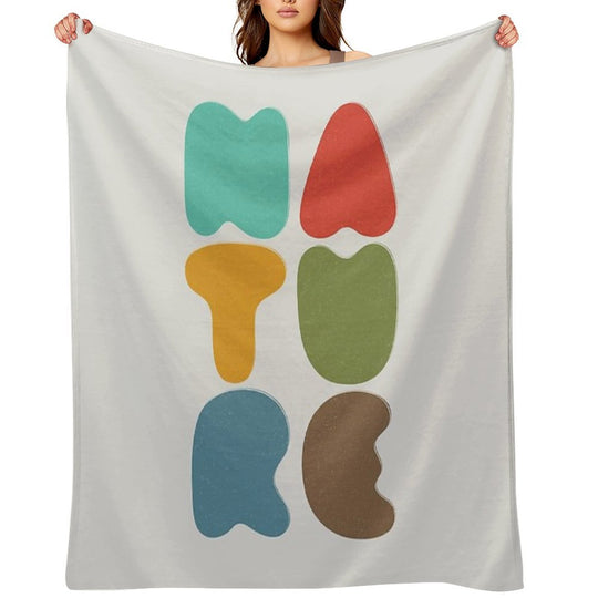 Bold Nature Easy Care Throw Blanket