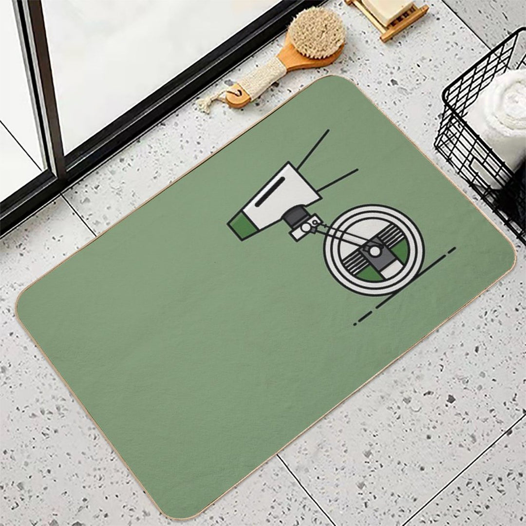 The New Droid  Dirt-Trapping Bath Mat